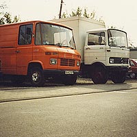 Truck-Wechsel: alt und "neu"