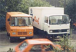 Truck-Wechsel: undatiertes Foto