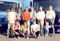 Alle Mitwirkenden der "Jubilee Tour 1985"