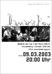 Plakatmotiv 09.03.2003