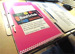 Buch Bandschule, Kapitel zu Tontechnik