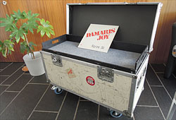 Das Innenleben des Flightcases
