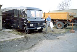 LKW-Parkplatz vis-a-vis neben Wiegehaus